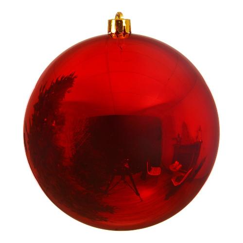Pallina albero Natale (1pz-20cm) Plastica Red 9022417