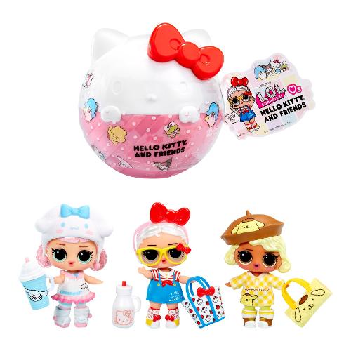 Bambola Loves Hello Kitty Friends Tots (9cm) LOL SURPRISE Assortito 523857