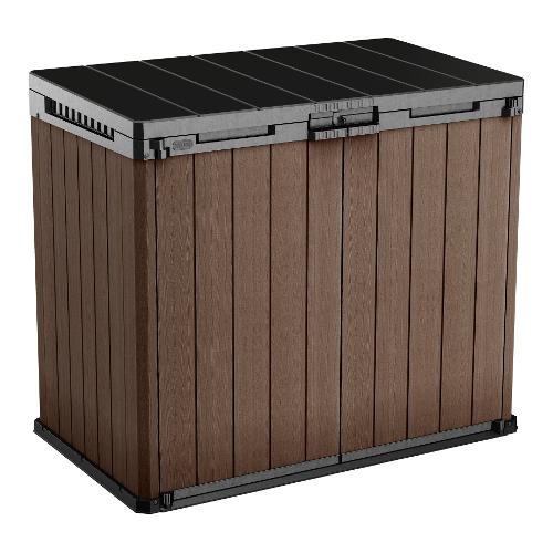 Box porta attrezzi termoplastica Darwin (141x82x120cm) STORE IT OUT Marrone K259119