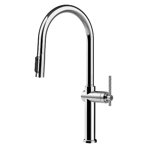 Miscelatore lavello doccetta predisposizione acqua filtrata HABITO Cromo lucido 60872 031