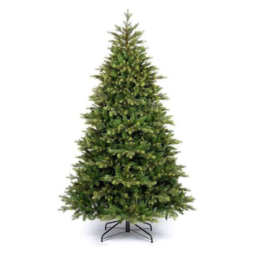 Albero Natale MONVISO Verde (PVC e PE - H210 D137 cm)