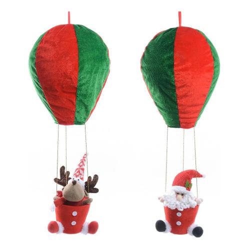 Personaggi natale mongolfiera colore assortito (28x78 cm) 52278
