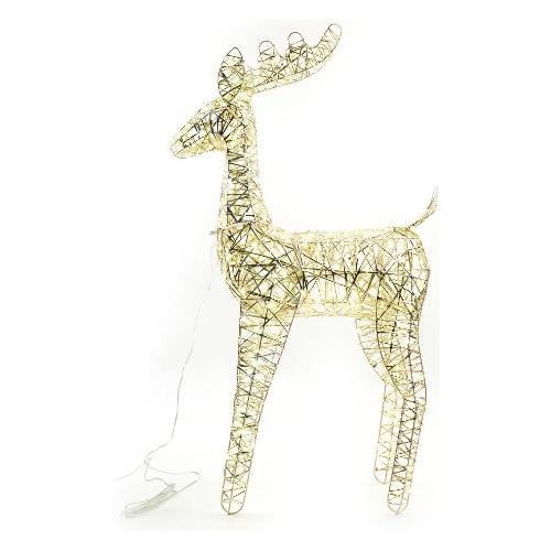 Renna (51x19x85cm) 200 luci - LED IP20 Oro 58409