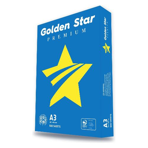 Risma A3 500pz GOLDEN STAR 75 Grammi/Metroquadro