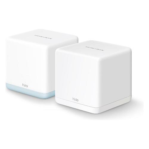 Set mesh HALO H AC1200 Whole Home Mesh Dual Band White e Blue (2pz) HALO H32G 2 PACK