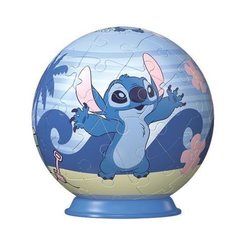 Puzzle 54 pz Puzzleball Stitch 6a+ (7,5cm) 3D 74023