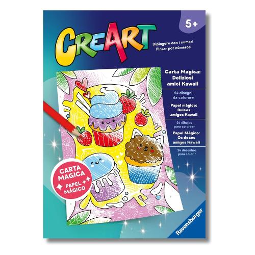 Libro da colorare Deliziosi amici Kawaii CREART 13096011