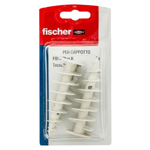 Set tasselli plastica senza vite (1 cm) Fid II Plus K 573824