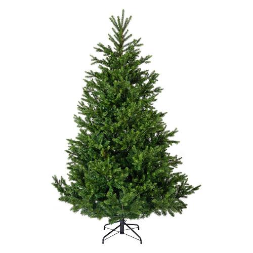Albero Natale NORDMANN Verde (PVC e PE - H210 D150 cm) 9684307