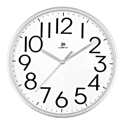 Orologio da parete (24,5cm) JUSTAMINUTE Silver 00712S