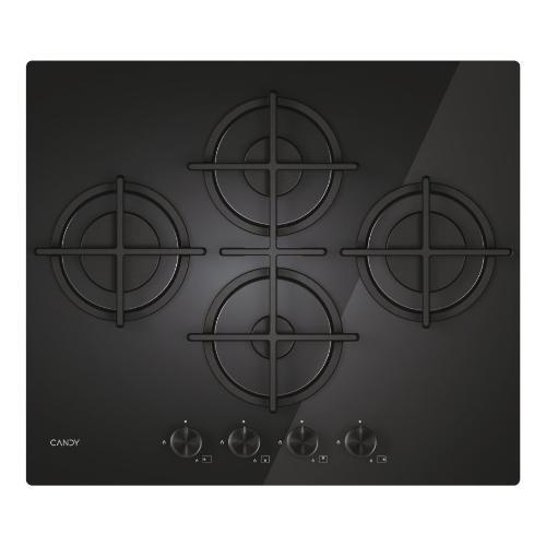 Piano cottura gas 4 zone MODERNA CVG6DTB Gas on Glass Black (60cm) 33803485