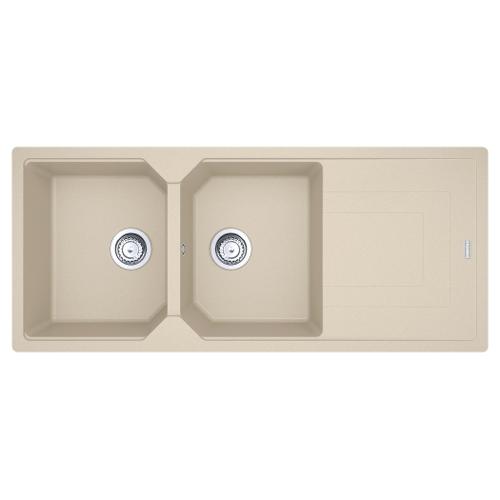 Lavello 2 vasche (116x50cm) Ubg 621 116 URBAN Avena Opaco 114 0686 785