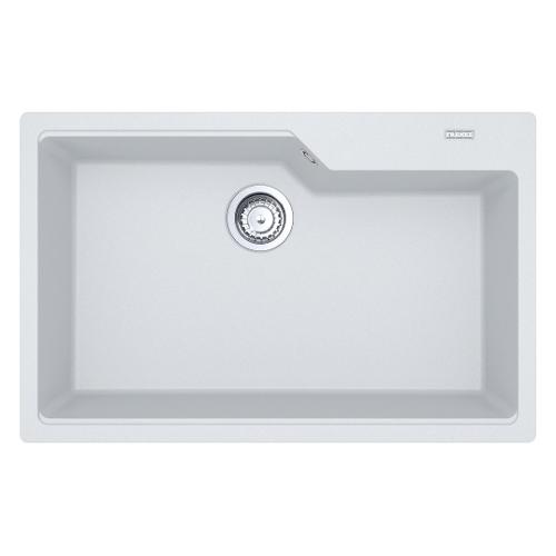 Lavello 1 vasca (78x50cm) Ubg 610 72 URBAN Bianco polare Opaco 114 0686 803