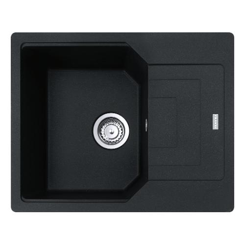 Lavello 1 vasca (62x50cm) Ubg 611 62 URBAN Nero Opaco 114 0686 742