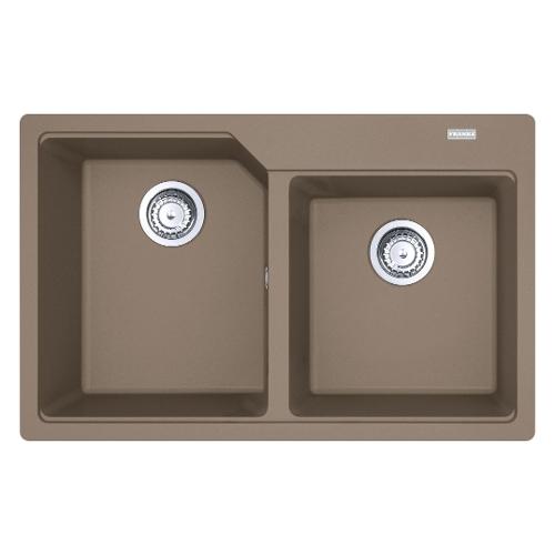 Lavello 2 vasche (78x50cm) Ubg 620 78 URBAN Oyster Opaco 114 0686 765