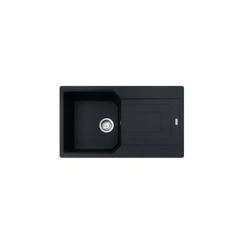Lavello 1 vasca (86x50cm) Ubg 611 86 URBAN Black matt Opaco 114 0686 759