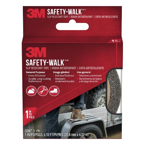 Nastro antisdrucciolo (25mm x 4,5m) SAFETY-WALK Nero 7100179779