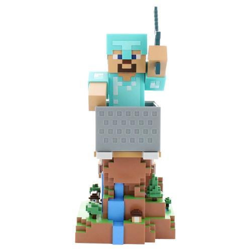 Porta elettroniche CABLE GUYS Minecraft Steve in Diamond Armour CGCRMC400756