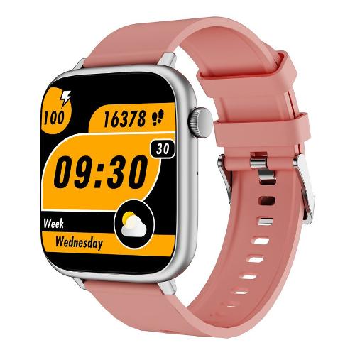 Smartwatch Pink e Silver 44 mm SW093G