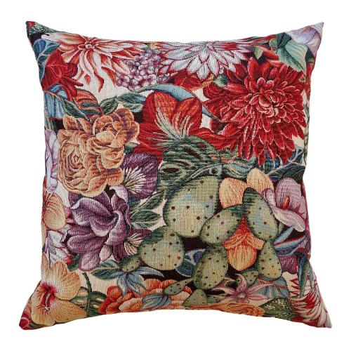 Cuscino arredo RIVERAS FLORES Multicolor (42x42cm)