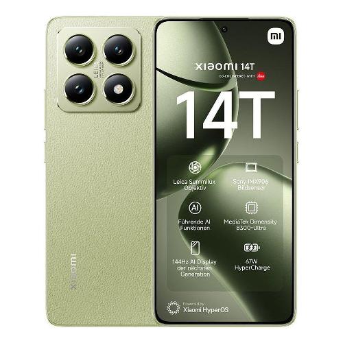 Smartphone 6,67" 14T 5G Lemon green ( 256GB Ram 12GB 5000 mAh ) XIA14T12256GR