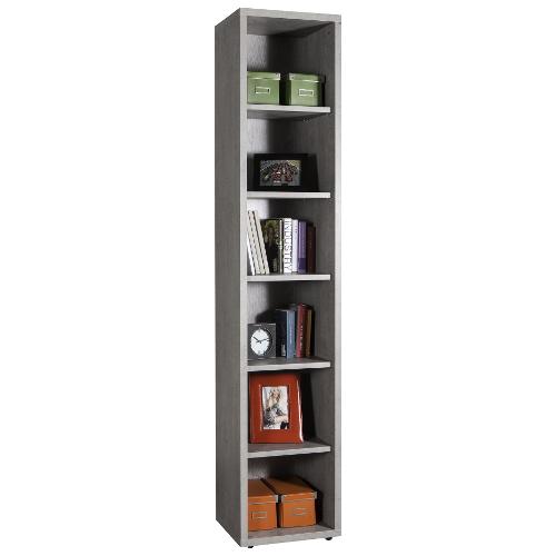 DISEGNO Libreria Cemento (45 x 215 h cm) Mobile KIT
