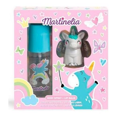 Cofanetto Martinelia set spray per il corpo e balsamo per le labbra