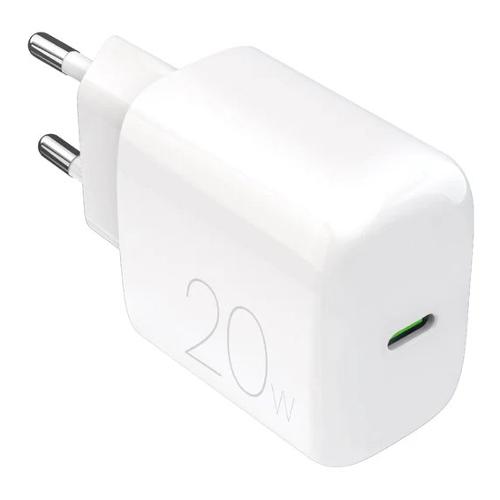 Caricabatterie USB Type-C PRO LITE 20W White PUTCUSBC20WDYWHI