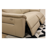Div.ODETTE 3P 2RelaxEl.Pelle6563Ins1011