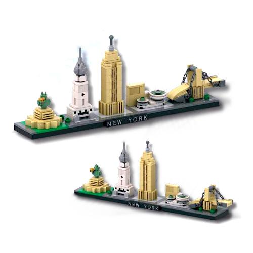 New York ( 285 pz ) SHBRICKS 06005 b