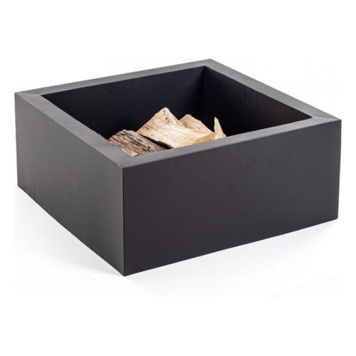 Braciere acciaio (60x60x26cm) NEBRASKA Nero 0782454
