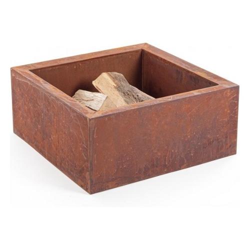 Braciere acciaio (60x60x26cm) NEBRASKA Ruggine 0782455