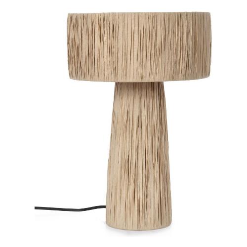 Lampada tavolo KANDA Naturale (25x38cm) 0828089 1 luce - E14 - Max 13W