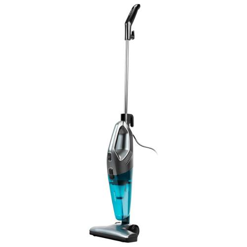 Scopa elettrica filo CONGA POPSTAR 1000 DuoStick Easy Silver e Blue 05541 800W