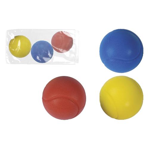 Set palline colorate Spugna 3 pz W’TOY Assortito 42117