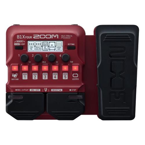 Multieffetto basso B1X Four Red e Black
