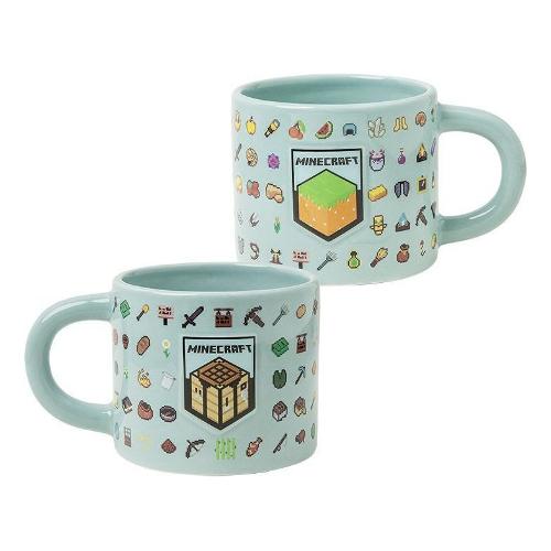 Tazza mug Ceramica (400ml) MINECRAFT Azzurro PP14641MCF