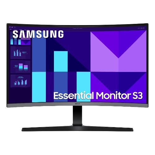 Monitor 27" ( LED Full HD 1080p 100Hz ) ESSENTIAL S3 Curvo Black LS27D396GAUXEN