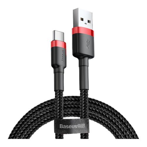 Cavo USB CAFULE 3A Black e Red 0,5m CATKLF A91
