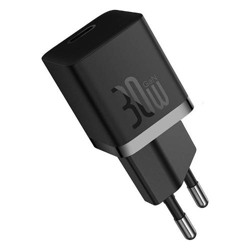 Caricabatterie USB Type-C FAST CHARGER GaN5 30W mini Black CCGN070401