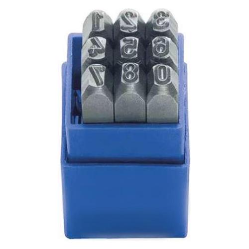 Set punzoni numerici 9 pz (4x65mm) 6556.00.004