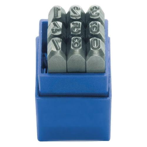 Set punzoni numerici 9 pz (6x70mm) 6556.00.006