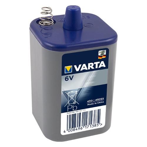 Batteria dedicata per Varta 6V 00430 101 111