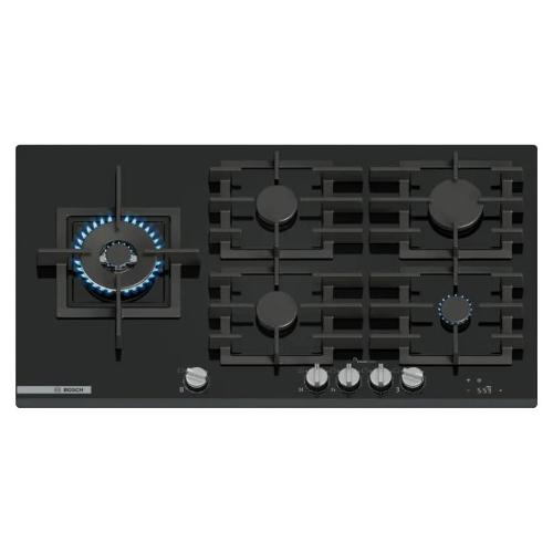 Piano cottura gas 5 zone SERIE 8 PRS9A6H40 Black (90cm)