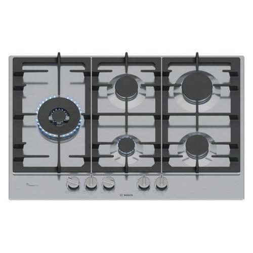 Piano cottura gas 5 zone SERIE 6 PCS7A5I95 FlameSelect Inox (75cm)