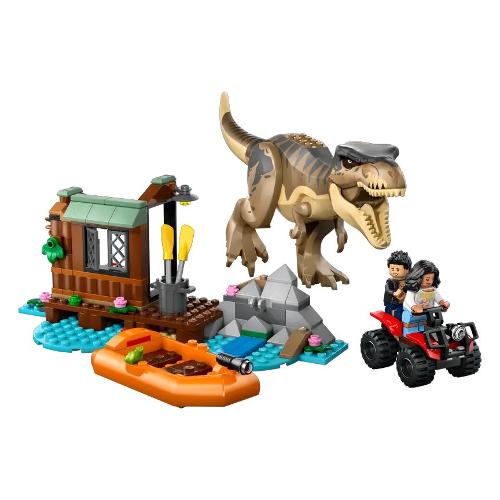 Fuga sul fiume dal T Rex ( 199 pz ) JURASSIC WORLD 5a+ 76975