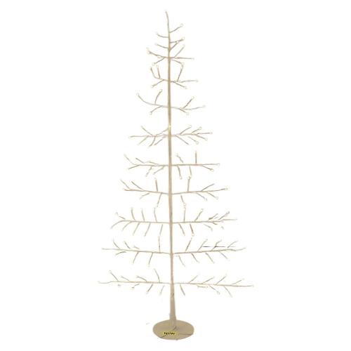 Albero luminoso Bianco 1 gioco di luce (H120 D60 cm) TIGLIO 2D 114 luci - MICROLED Bianco caldo IP44 79939