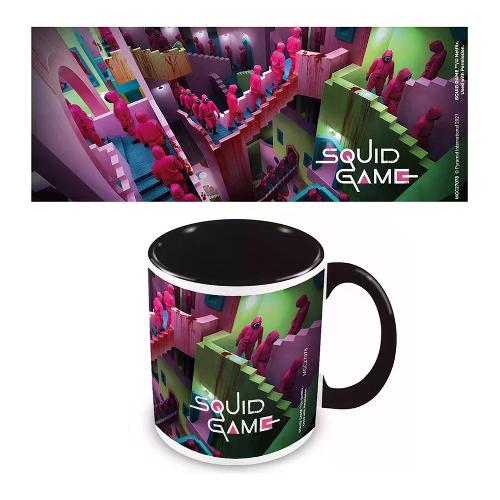 Tazza mug Ceramica (315ml) Stairs SQUID GAME Multicolor nero MGC27078