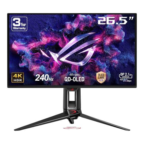 Monitor 26,5" ( OLED 4K 2160p 240Hz ) ROG SWIFT PG27UCDM Black 90LM0B30 B01971