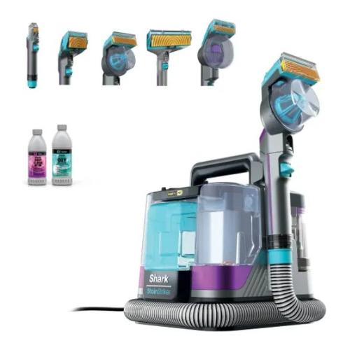 Lava tessuti 450W (1,2Lt) STAINSTRIKER HairProPet Gray e Blue PX250EUT